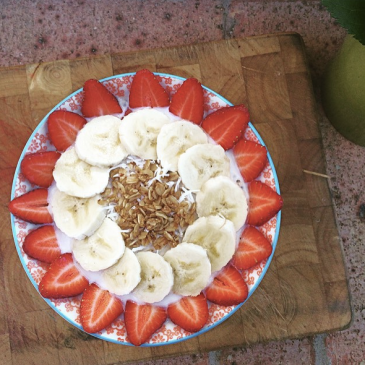 Overnight Oats with toppings